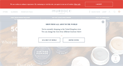 Desktop Screenshot of murdocklondon.com
